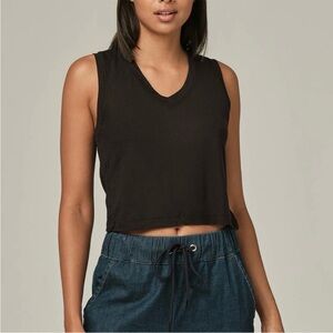 NWT 925fit Miami Hit Black Sleeveless Tank Top Women’s Size large Workout Active